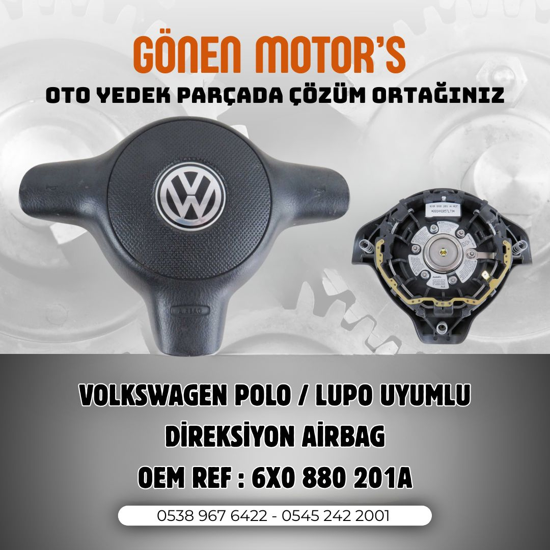 116 - POLO 6N2 DİREKSİYON AİRBAG